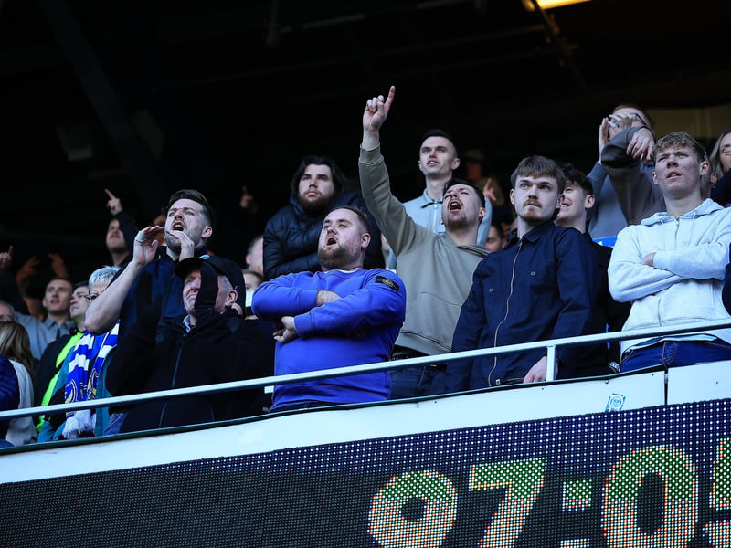 Angry scenes from the away end at Loftus Road as Blues fell apart in west London.