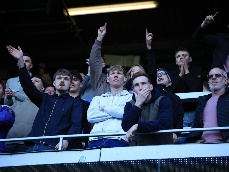 Fans vent their anger at full-time after the Blues' capitulation.