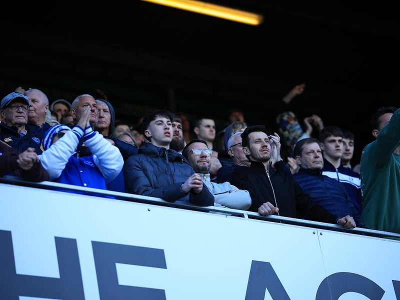 Disbelief in the away end as Blues fell apart at Loftus Road.