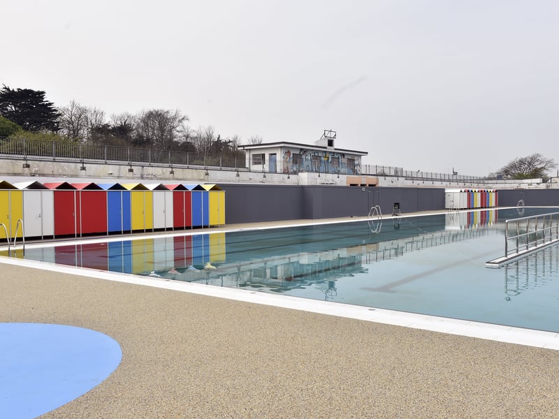 On Monday, March 23, 2026, Portsmouth City Council marked the completion of the multi-million-pound redevelopment of Hilsea Lido by officially handing the site over to its new operators.

Picture: Sarah Standing 