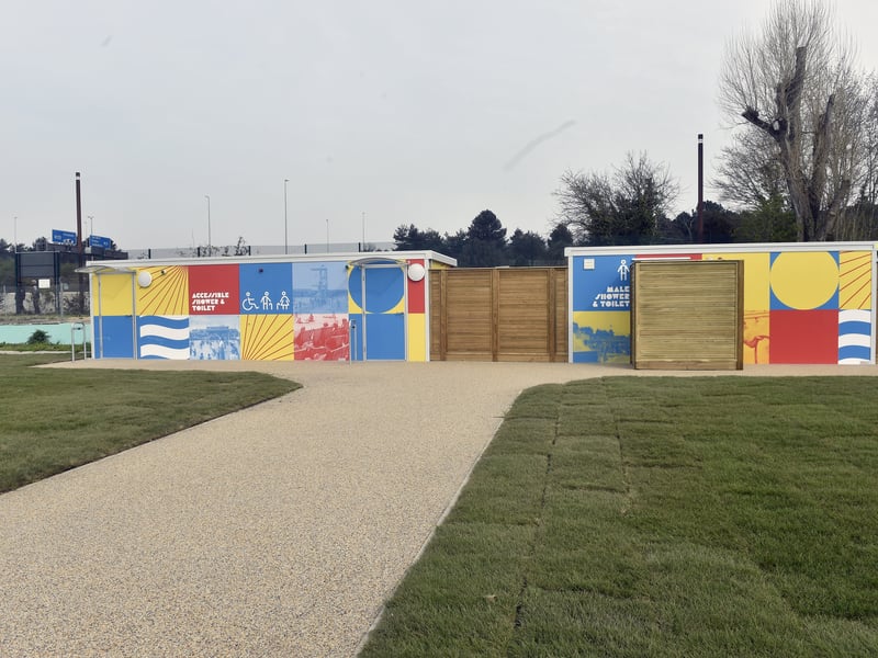 On Monday, March 23, 2026, Portsmouth City Council marked the completion of the multi-million-pound redevelopment of Hilsea Lido by officially handing the site over to its new operators.

Picture: Sarah Standing (230326-7480)
