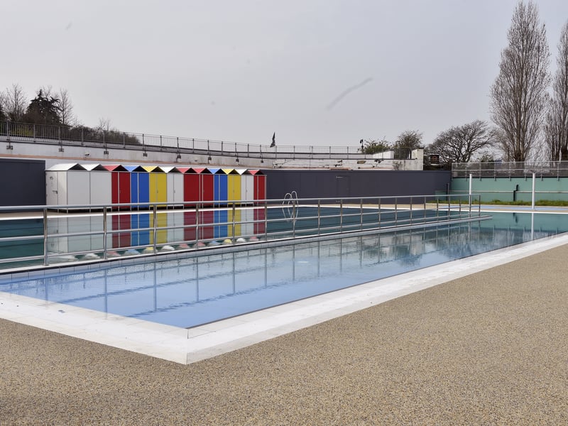 On Monday, March 23, 2026, Portsmouth City Council marked the completion of the multi-million-pound redevelopment of Hilsea Lido by officially handing the site over to its new operators.

Picture: Sarah Standing 