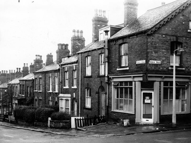 A fish and chip shop at the corner of Edwin Road and King's Road in December 1972.