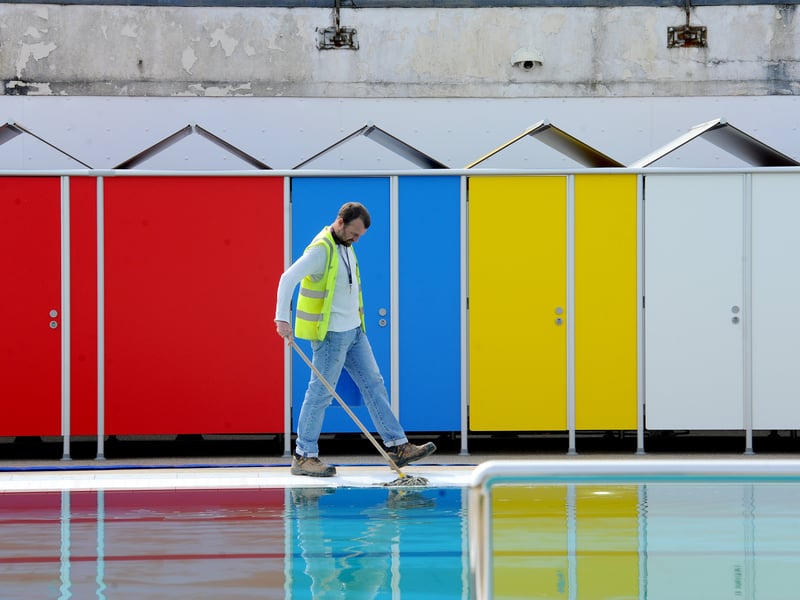 On Monday, March 23, 2026, Portsmouth City Council marked the completion of the multi-million-pound redevelopment of Hilsea Lido by officially handing the site over to its new operators.

Picture: Sarah Standing (230326-1150)