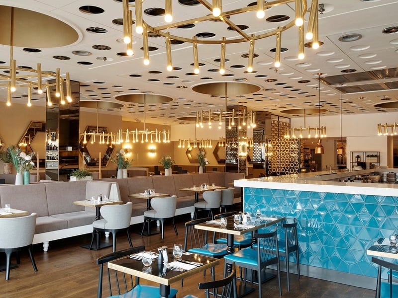 Fourth Floor Brasserie in Harvey Nichols Leeds has a 4.5* rating from 428 reviews. A Google reviewer said: “Scrumptious food, superb service in a beautiful atmosphere. Great value. Would certainly recommend.”