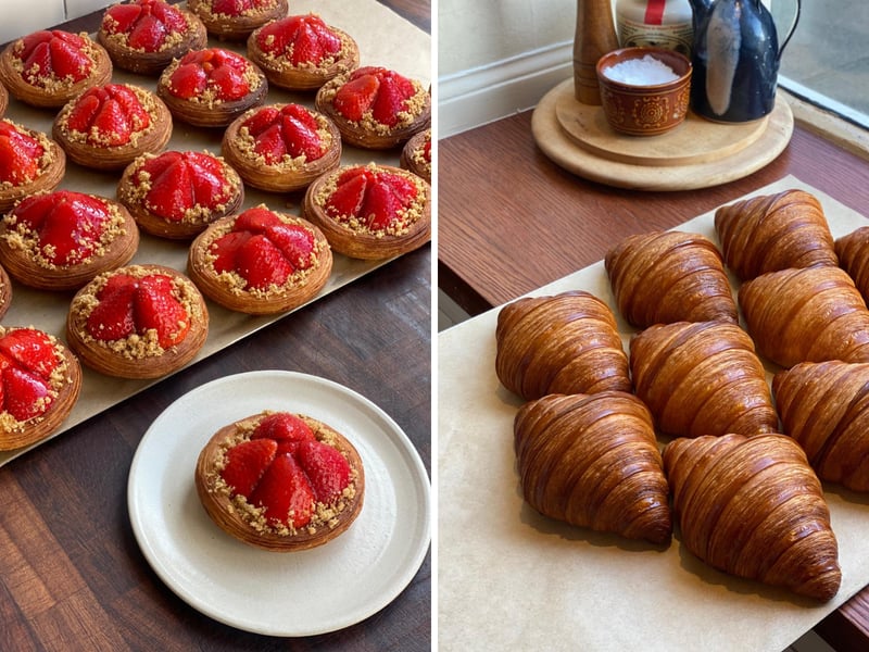 Lannan Bakery, known for its highly-laminated pastries and decorative bakes, has been named as one of the UK's best bakeries in the 2026 Good Food Guide list.