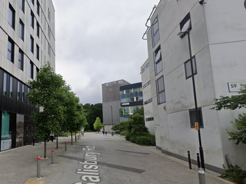 In sixth place is the University of Southampton with a score of 8.03. International students make up 35.14 per cent of its population, with a teaching score of 44.6, a 80.50 per cent graduate employment rate, the average rental price of a one-bed flat coming in at £861 and a crime rate of 128.83 per 1,000 residents. 