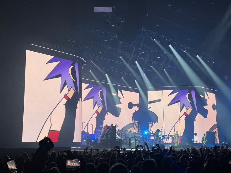 The band played a five song encore.