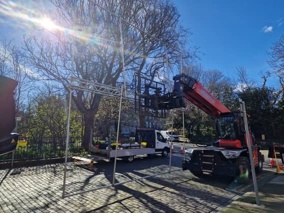 Filming on the series, which is believed to be Apple TV's The Buccaneers, is set to take place in the Stockbridge area of the city on Thursday, March 26.