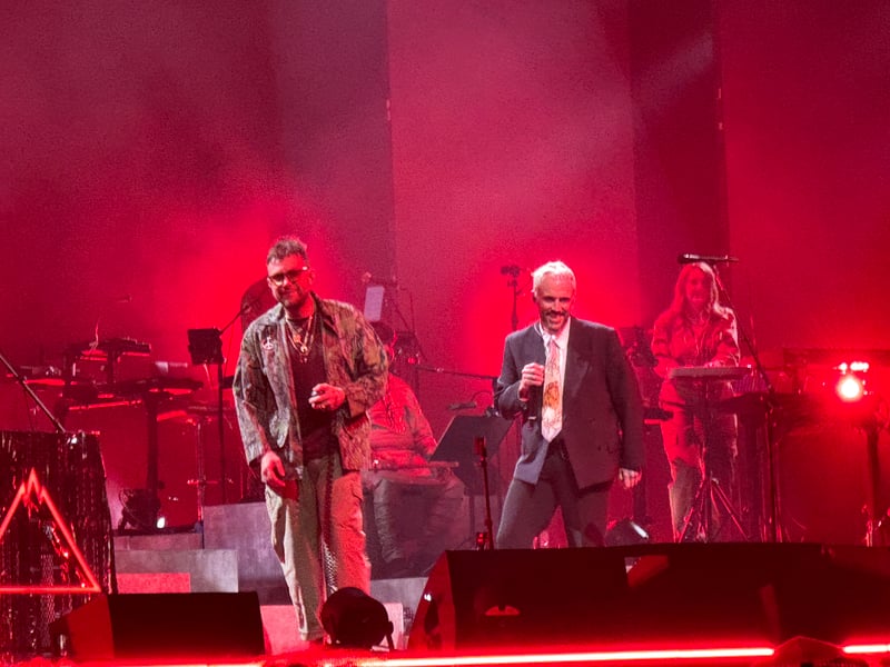 Idles frontman Joe Talbot joined the band onstage.