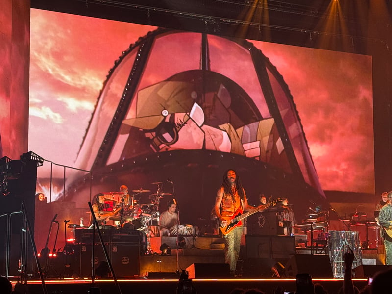 Gorillaz played a total of 23 songs at the concert.
