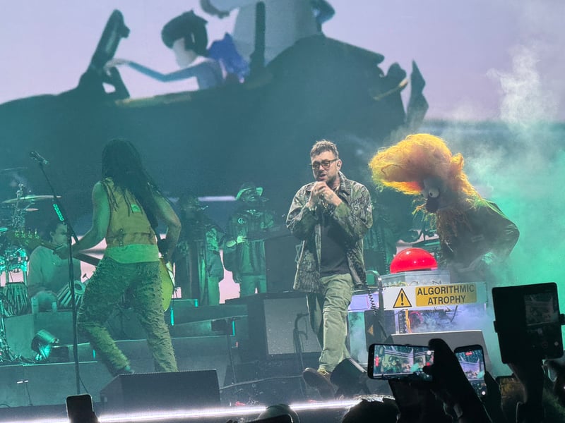 The concert at the OVO Hydro was completely sold out.