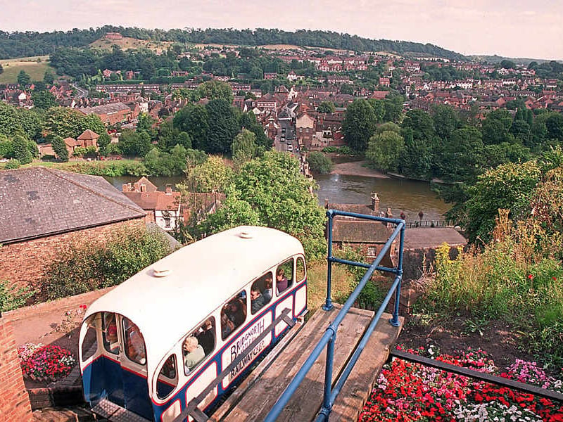 Home to the town’s famous Cliff Railway - one of the oldest funicular trains in the country. Bridgnorth’s is unique in that it is split into two - High Town and Low Town and contains not just a host of fabulous independent shops, but also is rich in history with the town’s castle sitting at a unique tilt due to its bombardment during the English Civil War.