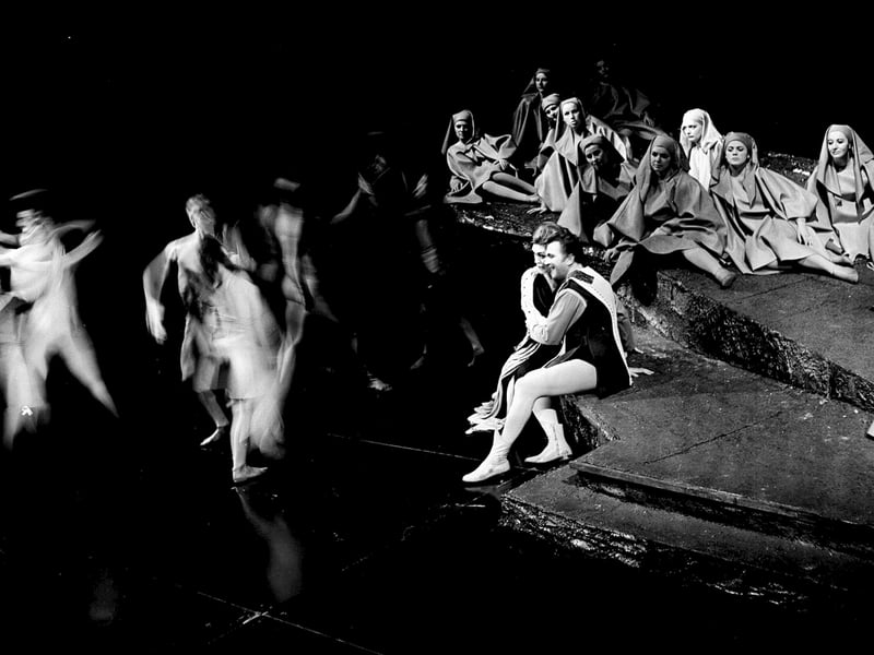 The 'Orfeo ed Eurodice' opera at the King's Theatre in August 1967.