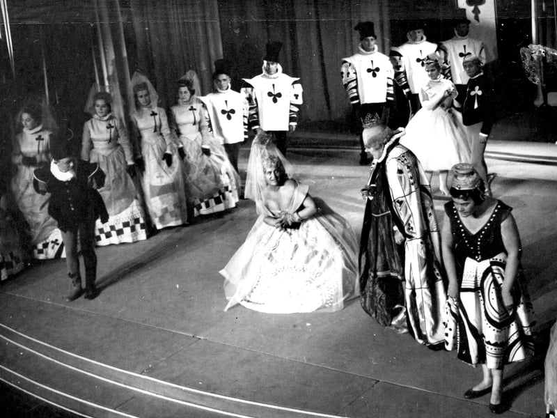 Belgrade Opera perform 'The Love Of Three Oranges' at the King's Theatre during the Edinburgh Festival 1962.