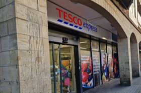 Tesco Express on West Street, Sheffield.