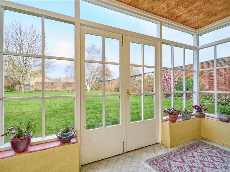 Garden view.