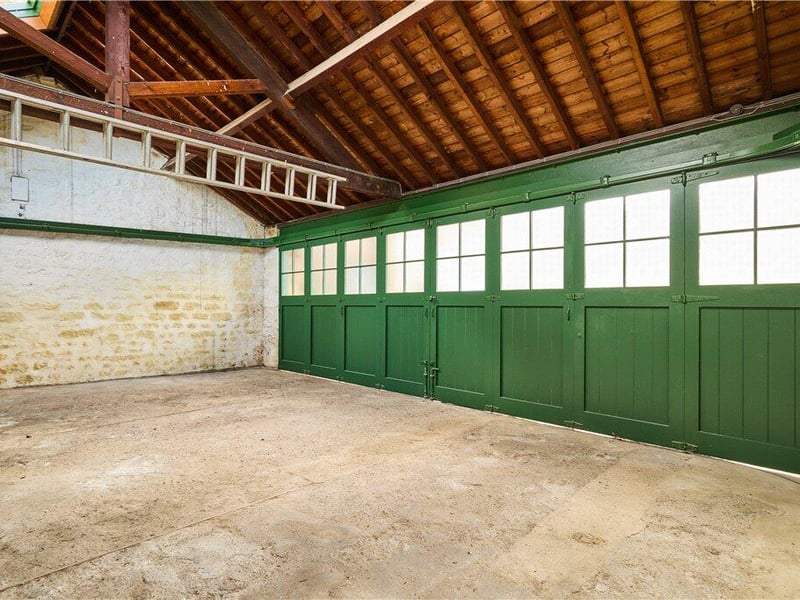 Triple garage.