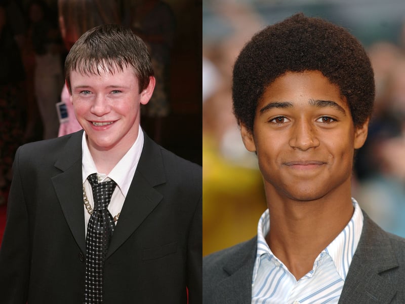 While not pictured here, we do know who has been cast as Harry’s Hogwarts housemates Seamus Finnigan and Dean Thomas. Finnigan, an Irish half-blood wizard, will be played by Leo Earley, while Thomas, an English half-blood wizard, will mark Elijah Oshin’s first TV appearance. In the film series, the friends were played by Devon Murray and Alfred Enoch, as pictured. 
