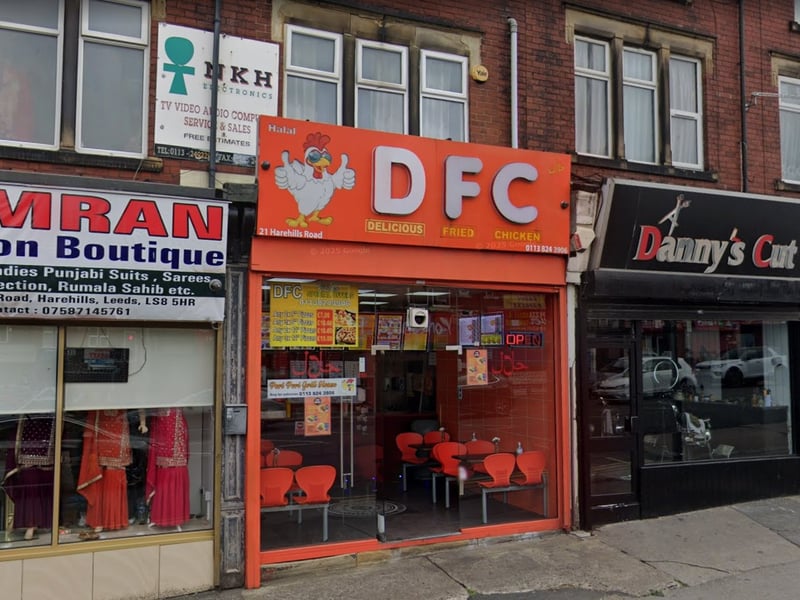 DFC Takeaway in Harehills Road, Harehills, was rated 2* on January 19. Inspectors found its management of food safety was ‘generally satisfactory’. However, it was rated ‘improvement necessary’ for hygienic food handling and cleanliness and condition of facilities and building. 
