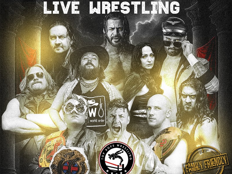April 18 | Family-friendly live wrestling returns to Blackpool with high-energy action and entertainment for all ages.