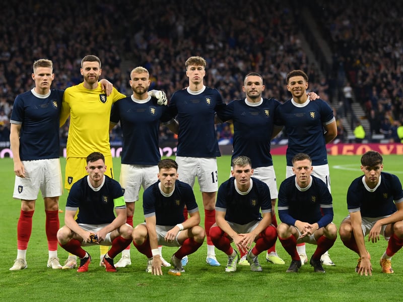 Worn in the home game against Cyprus and in the Heritage friendly against England, this stunning 150th anniversary kit flew off the shelves upon its release. Drawing inspiration from the first 'uniform' worn by the Scotland players in the historic first match against England in 1872. It reflects the nation's football heritage with a simple design. One of the all-time best designs from Adidas.