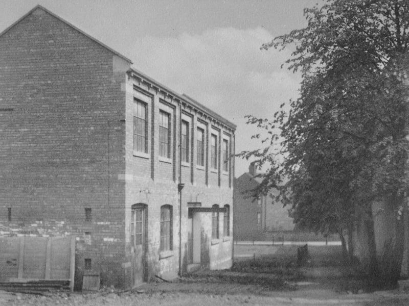 The works entrance for the Leeds Meter Company.