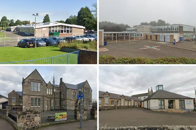 Four of Fife's best performing primary schools.