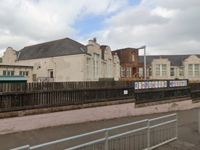 Located in the village of Kinglassie to the west of Glenrothes, Kinglassie Primary School also scored 380 points - dropping 10 in each of the numeracy and writing categories. Fewer than 10 per cent of their pupils come from a 'very disadvantaged' background - which is the case for the remainder of the schools on this list.
