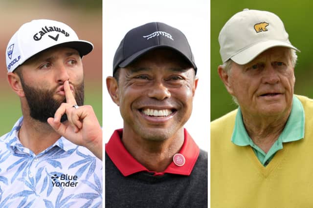 Three of the wealthiest golfers to ever play the game.