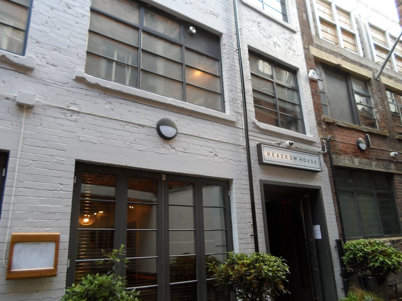 Headrow House in The Headrow has a 4.4* rating from 2.1k reviews. A Google reviewer said: “Busy, vibrant atmosphere. Great for a night out all ages. Roof top was impressive, loads of stairs. Nicely set out plenty of seating.”