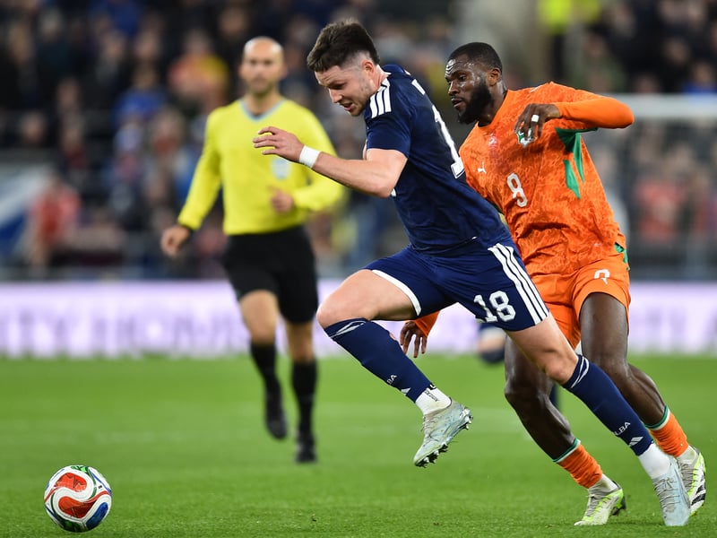 A strong display from the Ipswich Town striker and the stand out performer in dark blue. Proved a real handful for the Ivorians defensive line and carved out a few chances for himself. Can be very pleased with this performance. A solid World Cup audition.