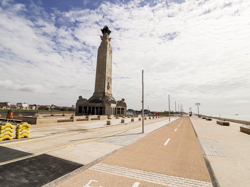 First look at the promenade and sea defences in Southsea