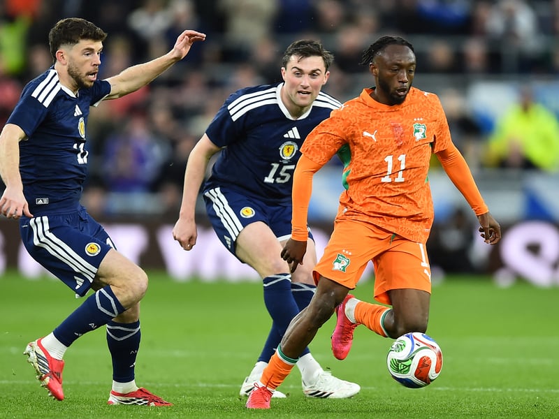 Tasked with driving Scotland up the pitch, the Bournemouth man put in an energetic display without offering anything tangible in an attacking sense. Made way alongside Gilmour as Scotland boss Clarke decided to freshen up his midfield. 6