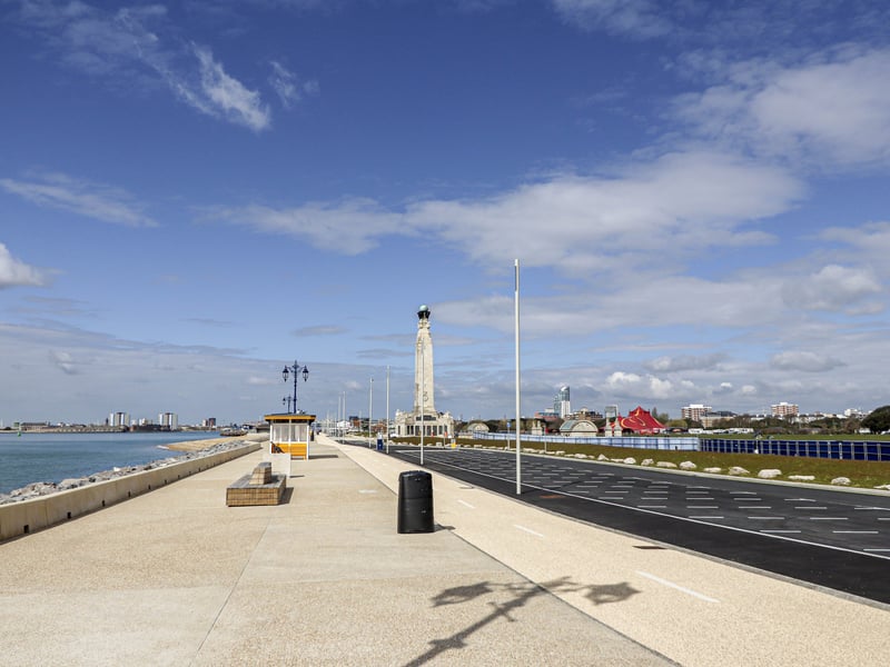 First look at the sea defences and new-look promenade in Southsea