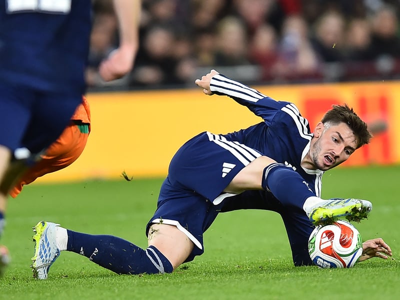 Scotland often move the ball quicker and more concisely when the Napoli man is in the team and that was no different here. Sometimes the accuracy was lacking, however. Threw himself into tackles and was leaving it all out there despite this being a friendly. Came off on 69 minutes. 6