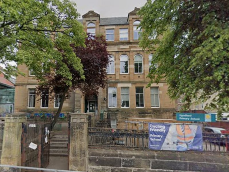 Taking joint top spot is Hyndland Primary School in Glasgow's West End, which is one of four of the city's primaries to score top marks across all four core areas. Between 20 per cent and 30 per cent of the school's pupils are classed as "very deprived".