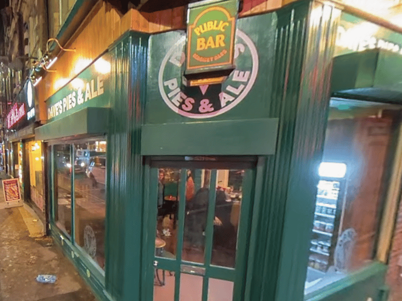 Daves Pie & Ale in Burley, was rated on January 16.