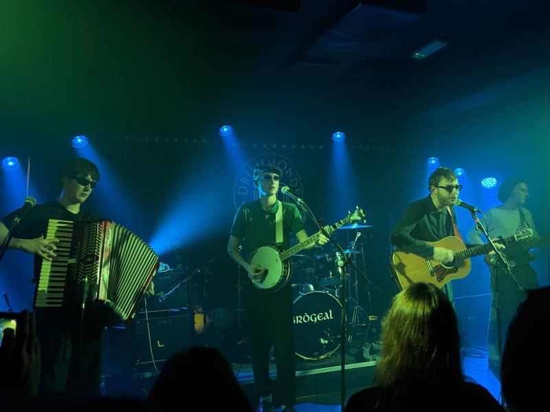 From Falkirk, Brògeal have two nights at Glasgow Art School lined up ahead of their set at TRNSMT this summer. The punk-folk band will perform in front of sold out crowds on Thursday, April 2 and Friday, April 3.
