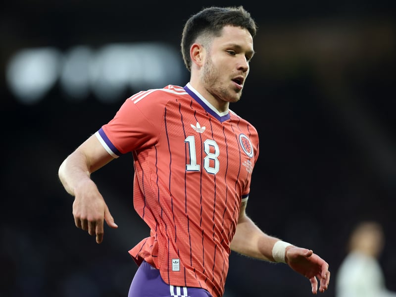 Impressed in his cameo against Japan, and looks to be a viable alternative to Dykes as a a big physical target man.