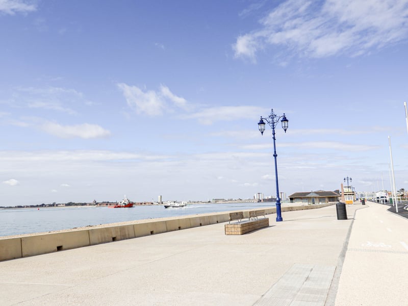 The historic lighting columns have all been restored