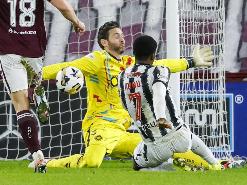 The veteran goalkeeper has a shoulder injury, which is expected to curtail his involvement for Hearts over the next few weeks.