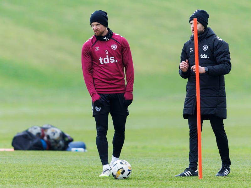 Out for several weeks with a groin issue, the versatile defender has returned to training and is eyeing a place in the squad against Livingston this weekend.