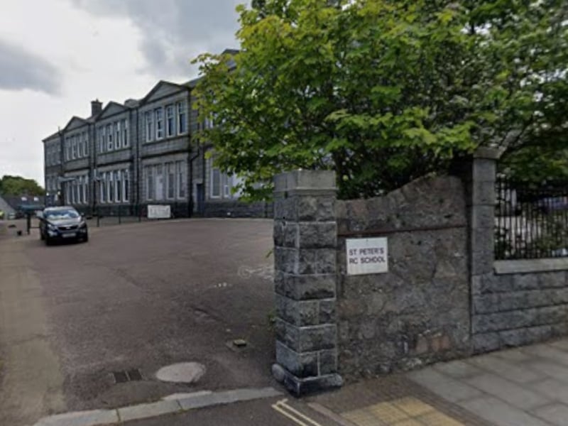 St Peter's RC School ia one of five Aberdeen primary schools to score a near-perfect 390 in the report - just missing out on 10 points in the reading category. The school has 187 pupils, 10-20 per cent of whom are from 'very deprived' families', taught by 13 teachers.