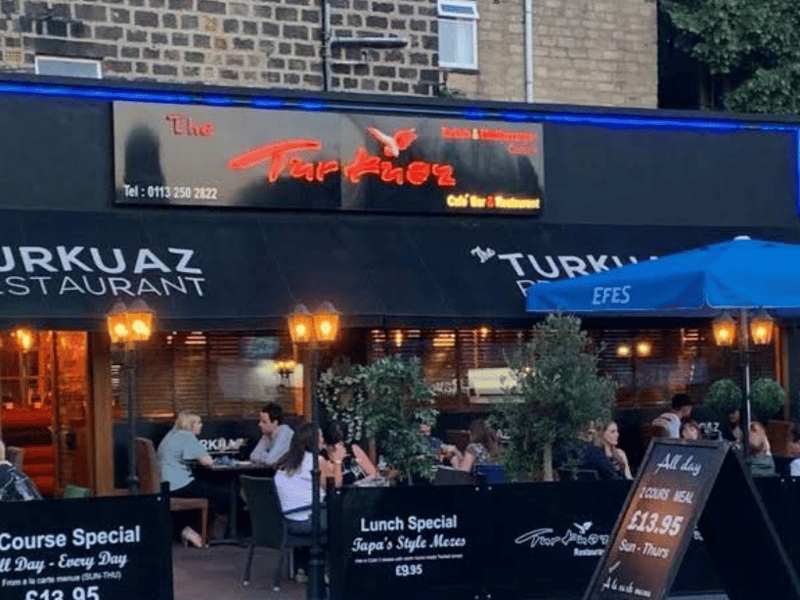 The Turkuaz Restaurant in Rawdon has a 4.5* rating from 659 reviews. A Google reviewer said: “A great place for a date night , Matt and Duncan who served us were friendly and welcoming. The food was delicious and the 2 courses for £22 was amazing value. Thanks to all the team for the great food and the amazing service. We’ll be back.”