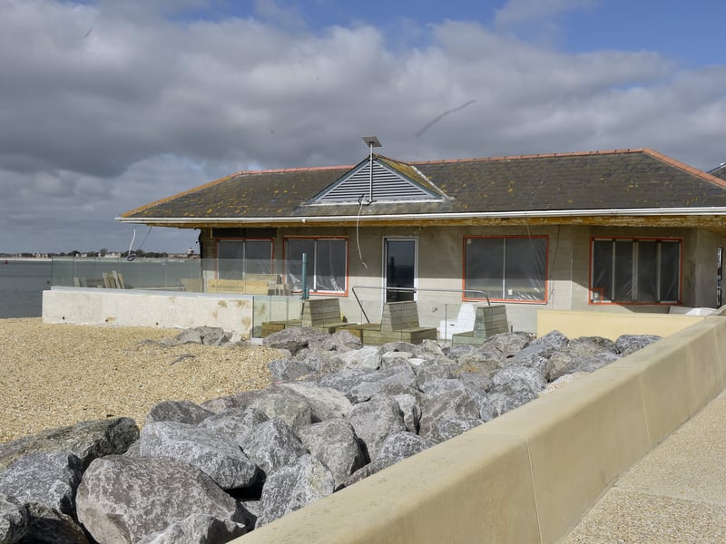 Update on the progress at Southsea Beach Cafe along Clarence Esplanade in Southsea. 


Picture: Sarah Standing (020426-9243)