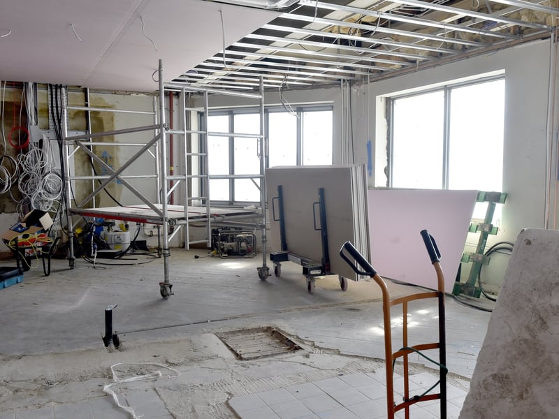 Update on the progress at Southsea Beach Cafe along Clarence Esplanade in Southsea. 


Picture: Sarah Standing (020426-9243)