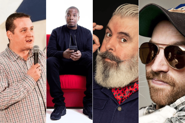 Kick off the month with a high-energy quartet featuring the award-winning comedy of four superb stand-up professionals designed to keep you laughing until Monday.