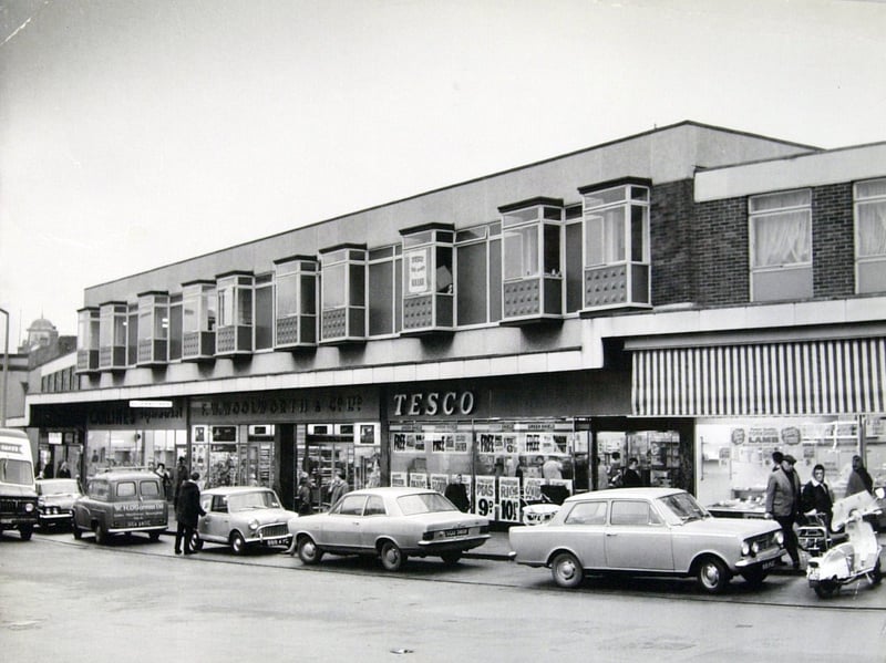 Armley Shopping Centre, Leeds, in November 1968