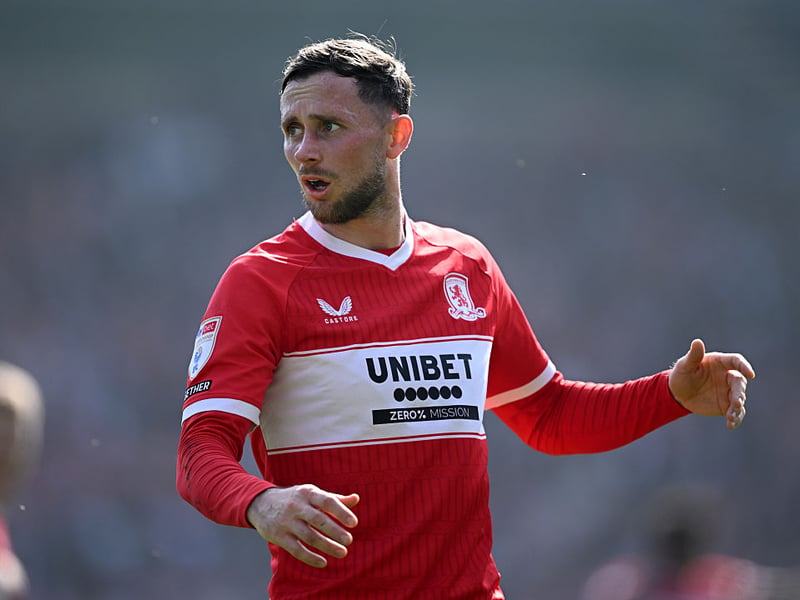 Kept trying to move the team up the pitch from a central midfield position as the game drifted in the second half. Switched to right wing-back role after Hellberg made changes when Boro were pushing for a winner. 6